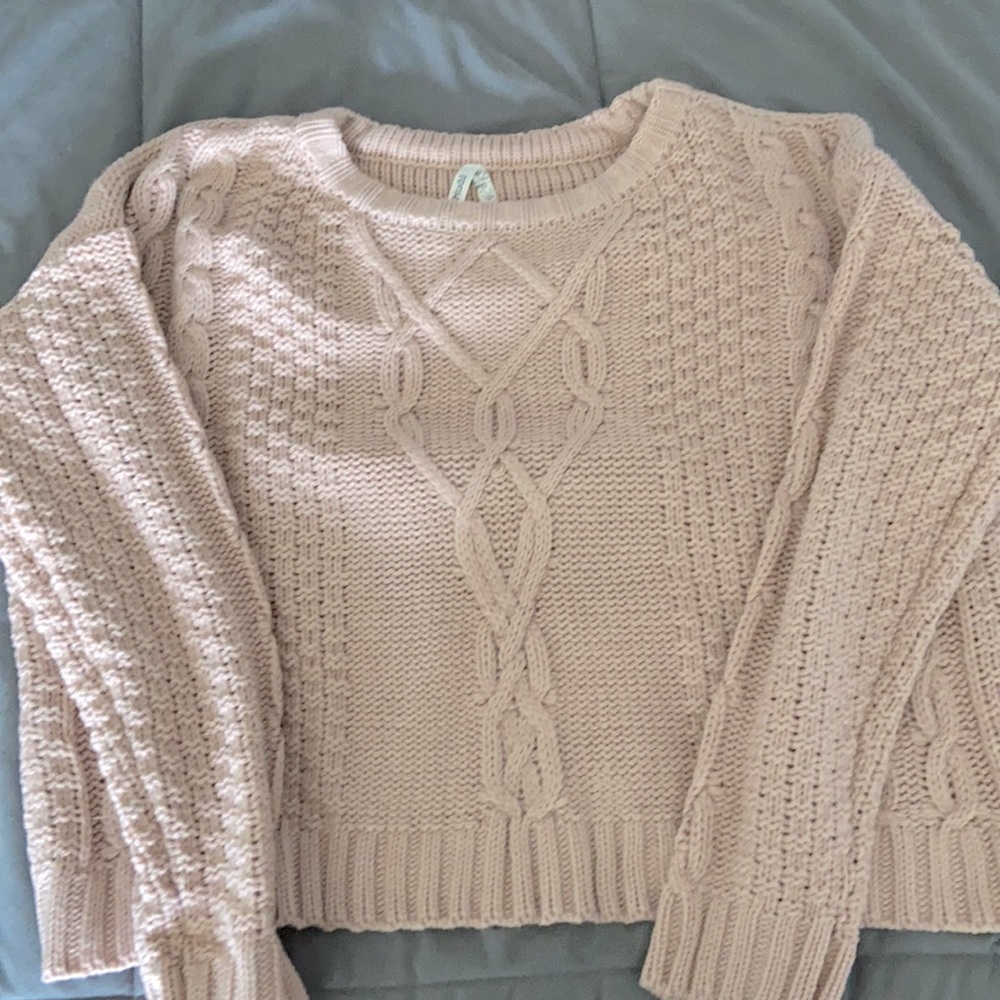 Pink Sweater